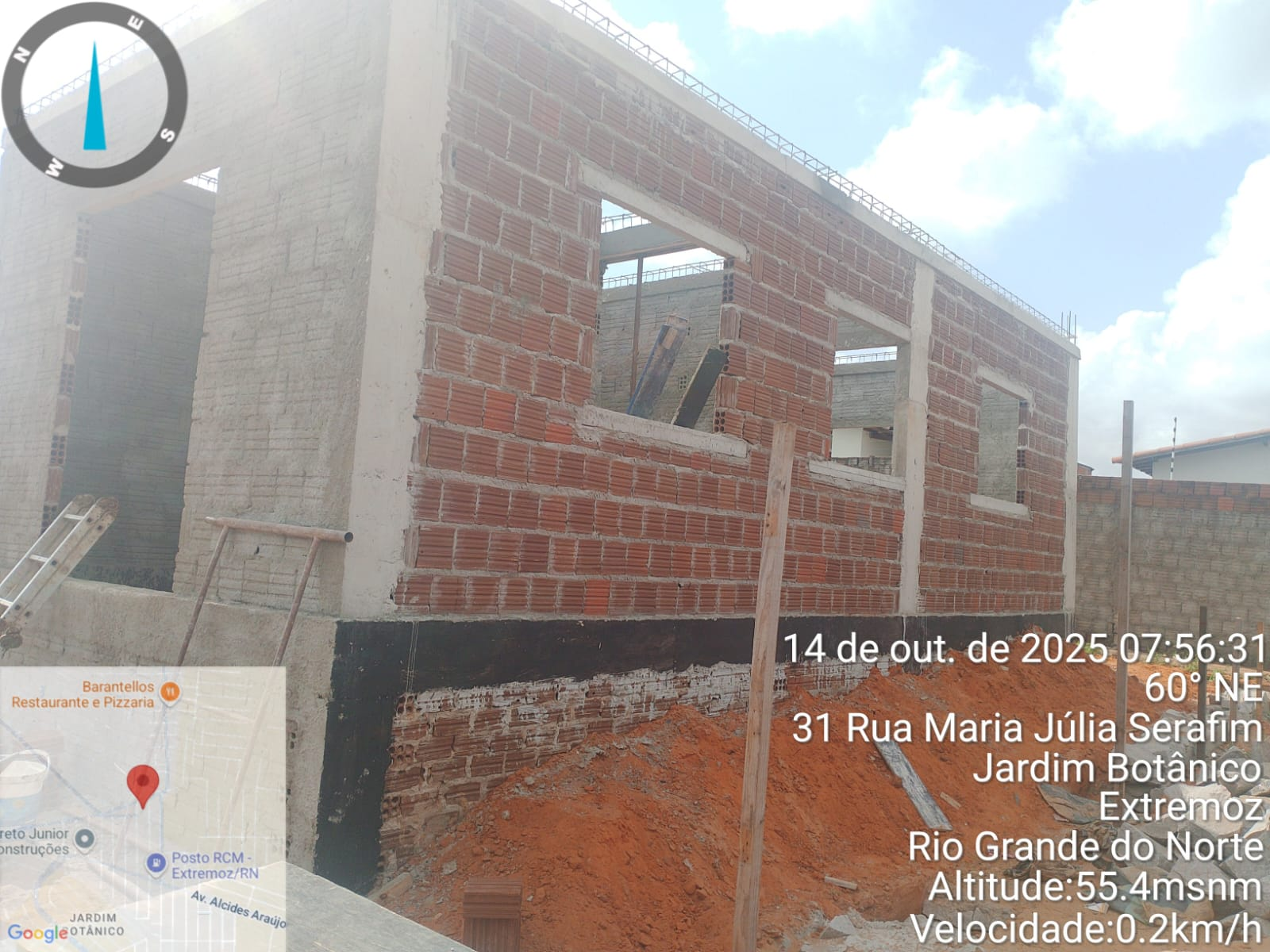 Vista da nova sede da PM - Perspectiva 1