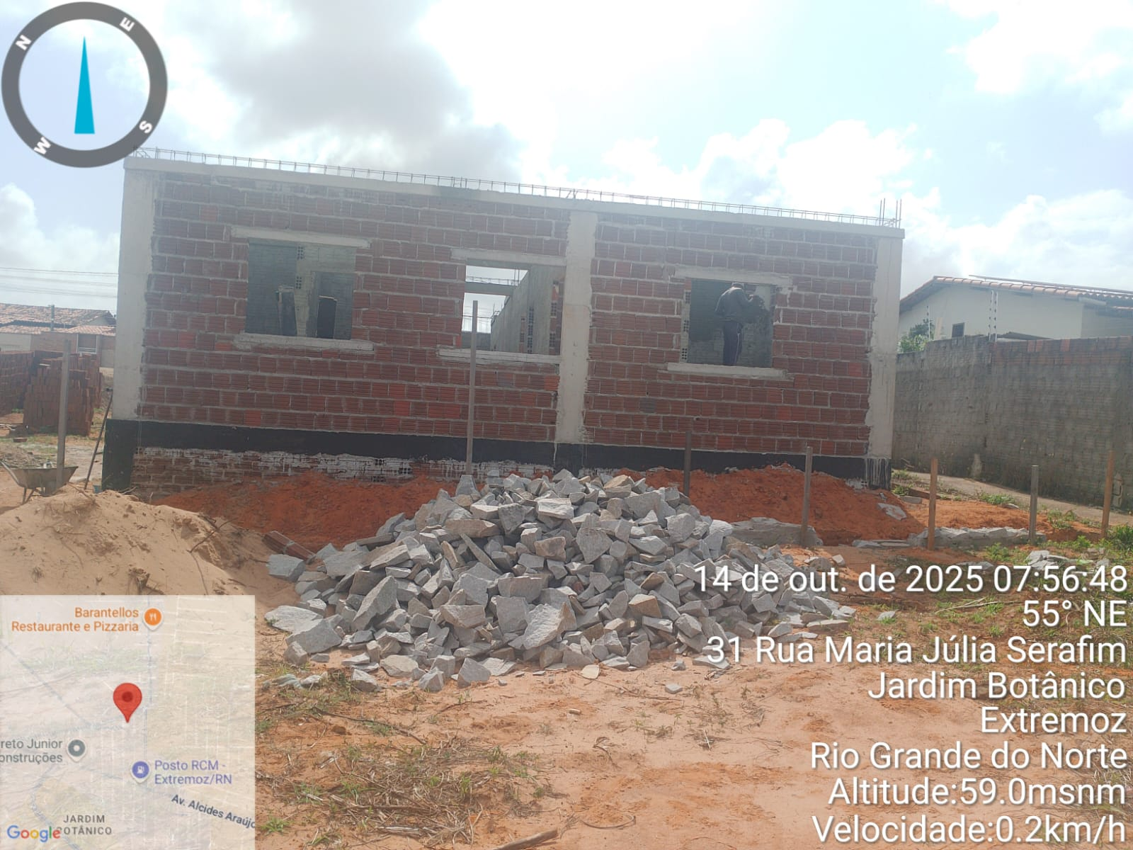 Vista da nova sede da PM - Perspectiva 2